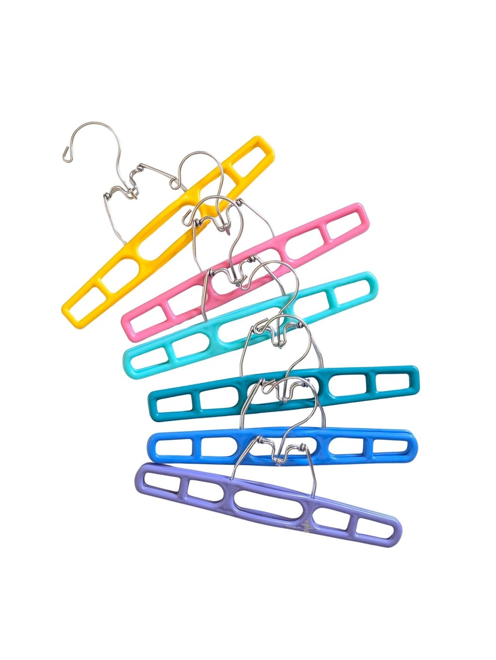 80s Vintage Plastic Pant & Skirt Clamp Hangers